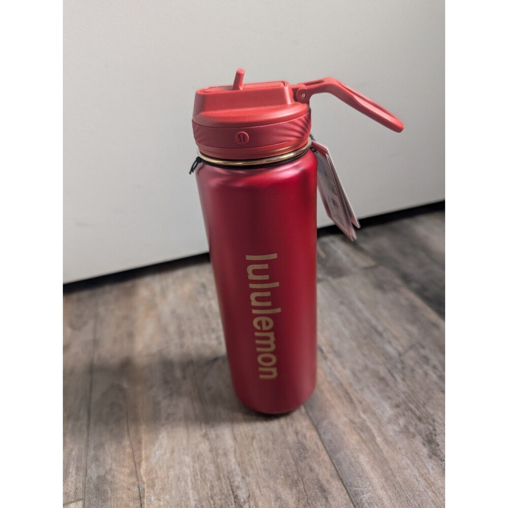 NEW Lululemon Lunar New Year Back to Life Sport Bottle 24oz *Straw Lid LU9CXCS